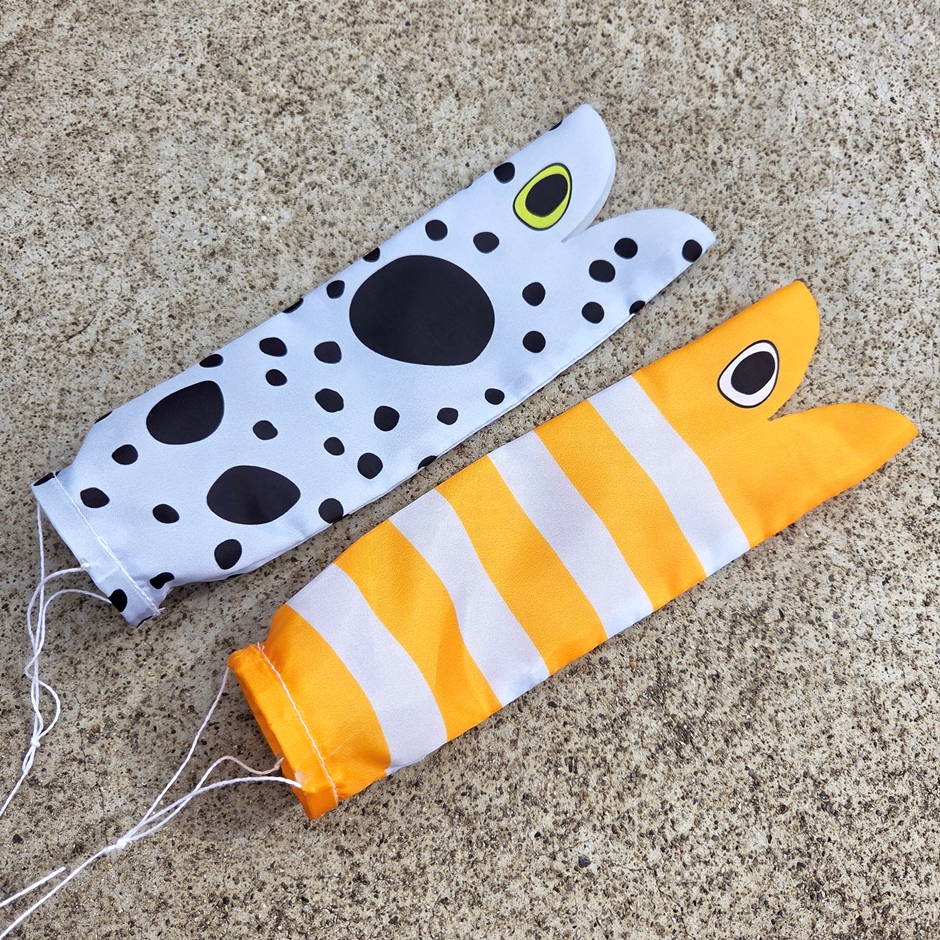 花園鰻旗子 22CM 花園鰻風向旗 花園鰻鯉魚旗