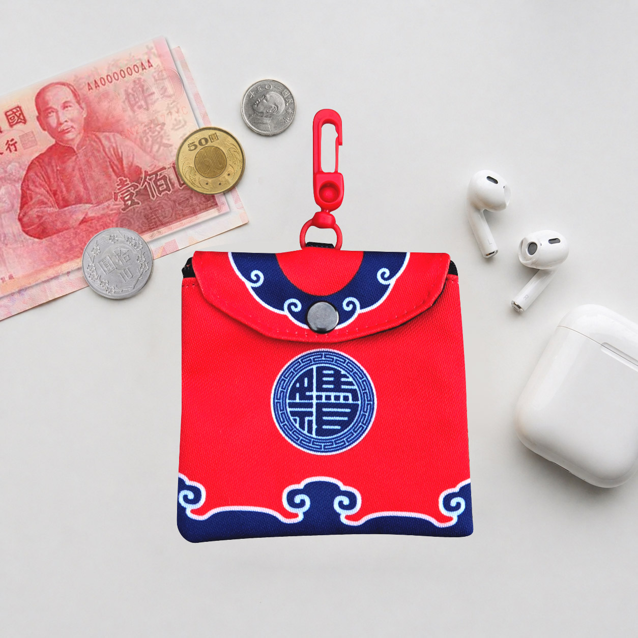媽祖守財零錢包 媽祖零錢包 媽祖結緣品